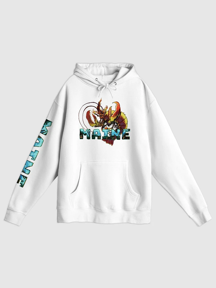 Lobster Leviathan Loves Maine | Hoodie product image (1)