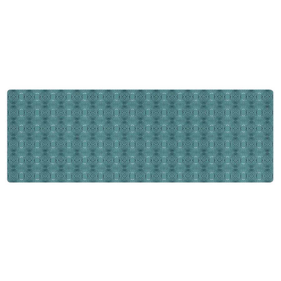 Elegant blue 4 Yoga mat product image (2)