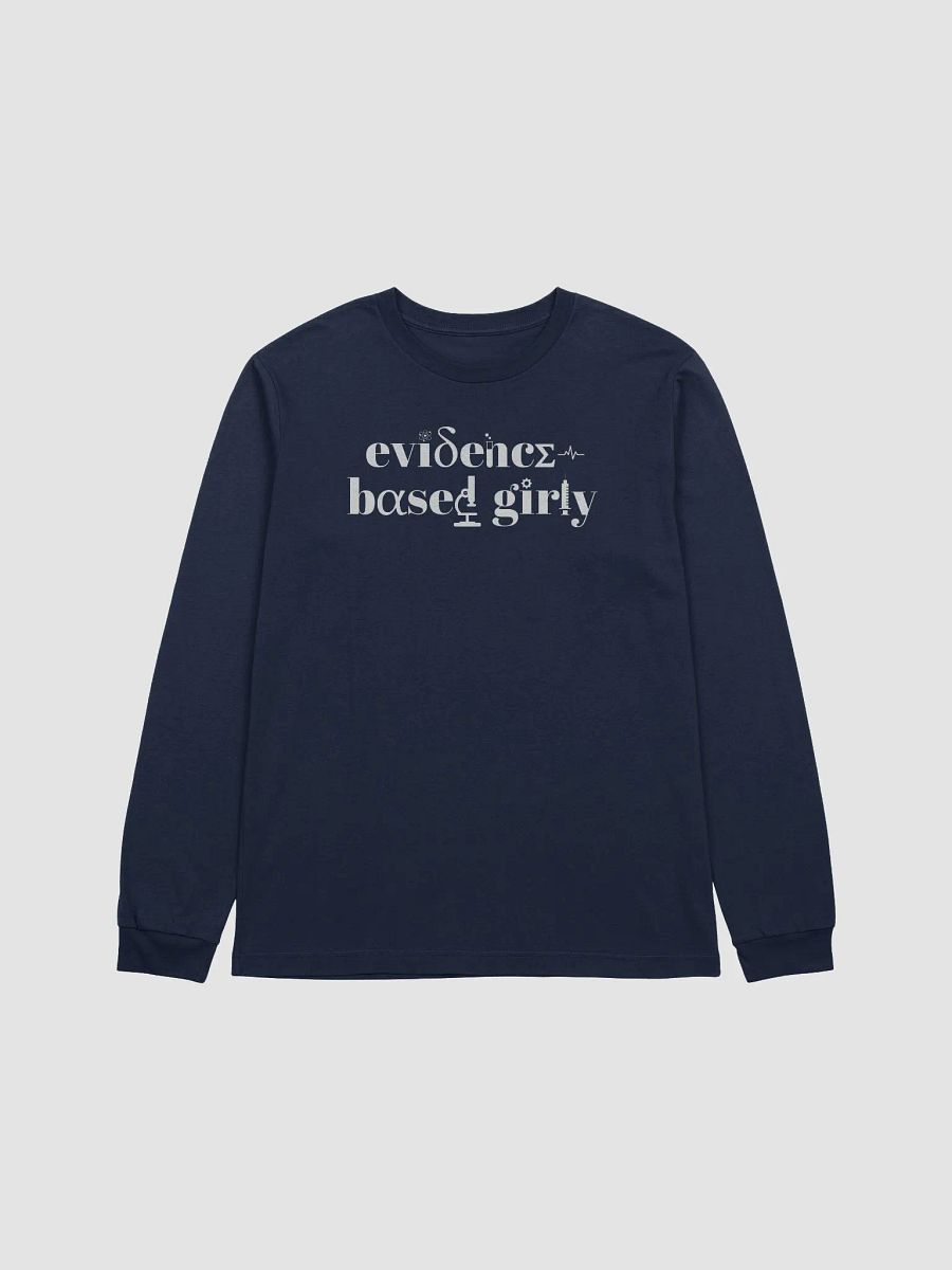 evidence-based girly (long sleeved tee) product image (25)