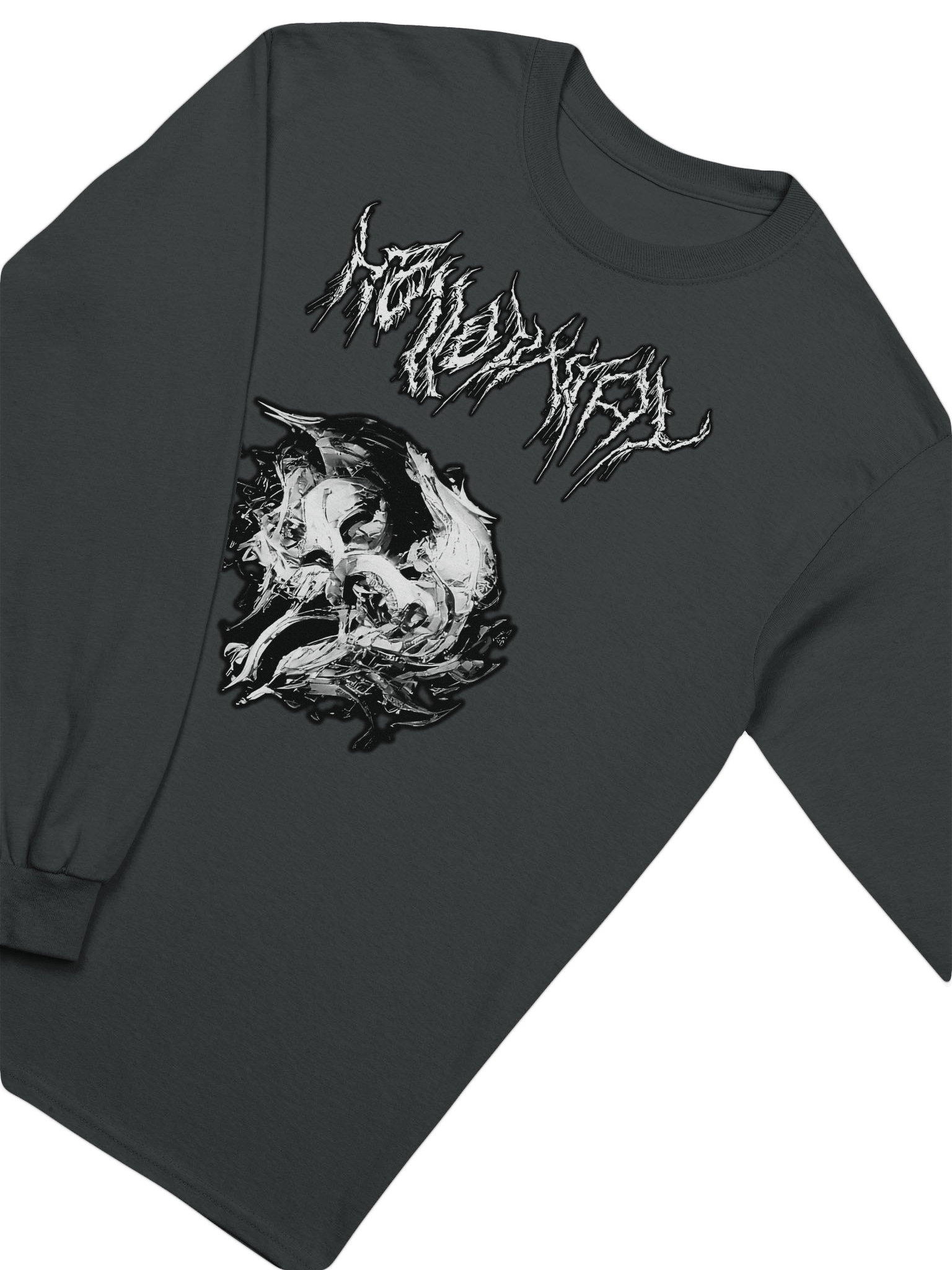 HOLLOWxWAY 'Skull' Long Sleeve T-Shirt product image (1)