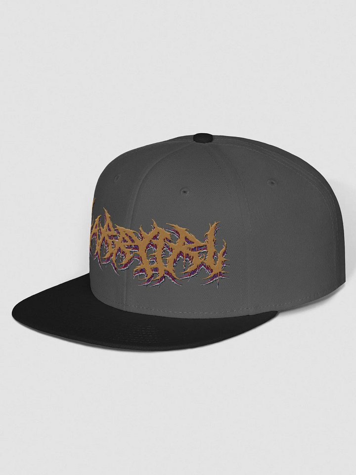 Larry Metal Logo but... on a Snapback Cap product image (2)