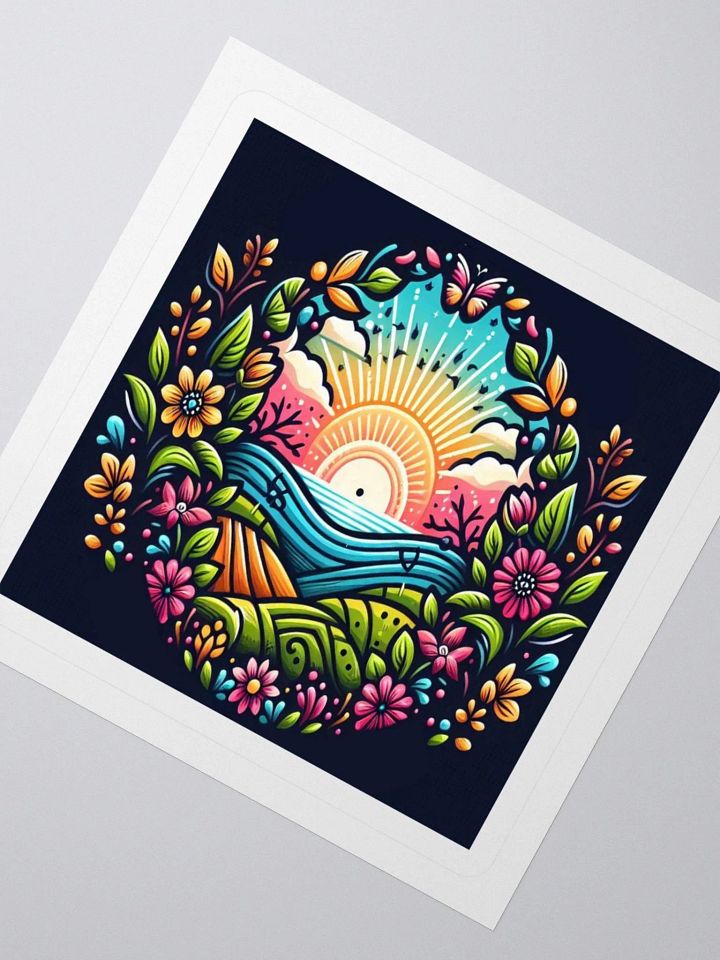 Sunrise Kiss Cut Stickers product image (8)