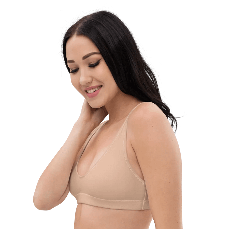Cream Eco-Green Padded Bikini Top product image (2)
