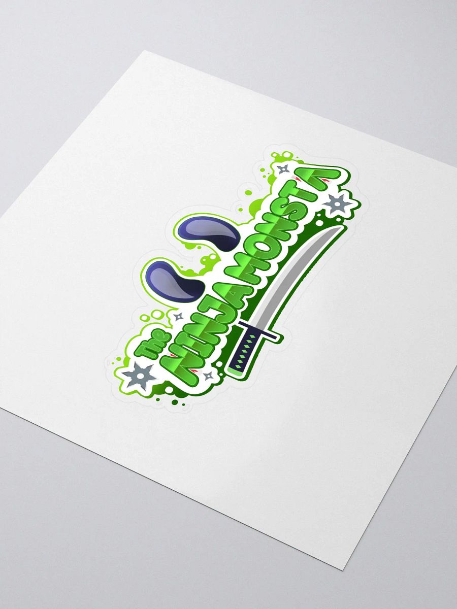 Neon Green Logo Sticker product image (3)