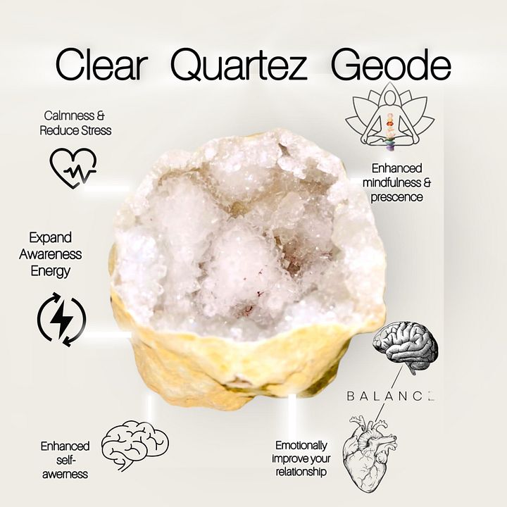 Clear Quartez Geode product image (1)