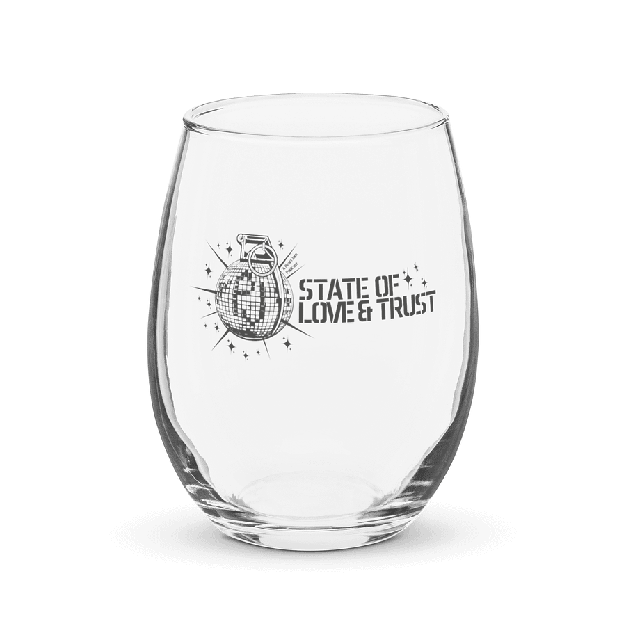 Disco Bomb! Stemless Wine Glass (Bianco) product image (1)