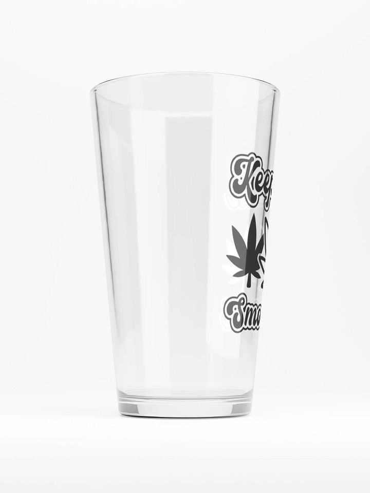 Keep Calm & Smoke Weed - Shaker Pint Glass product image (2)