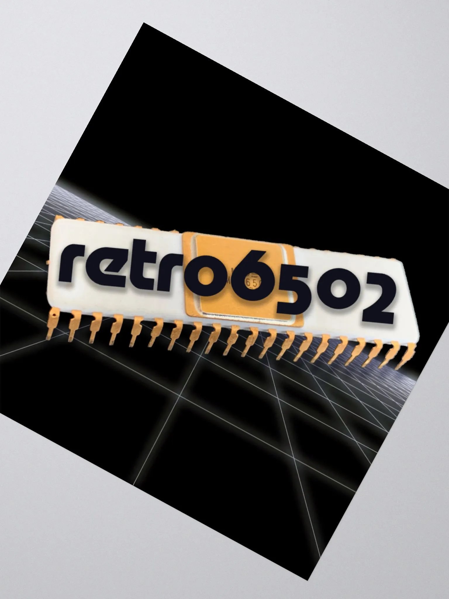 Retro 6502 Sticker product image (2)