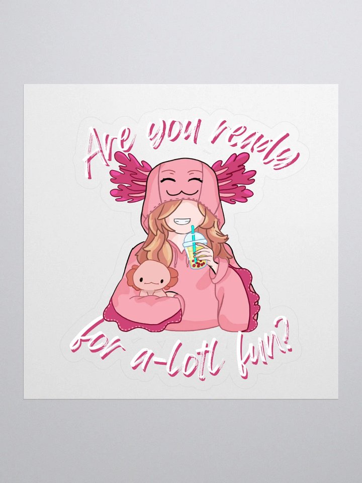 A-lotl Fun Sticker product image (1)