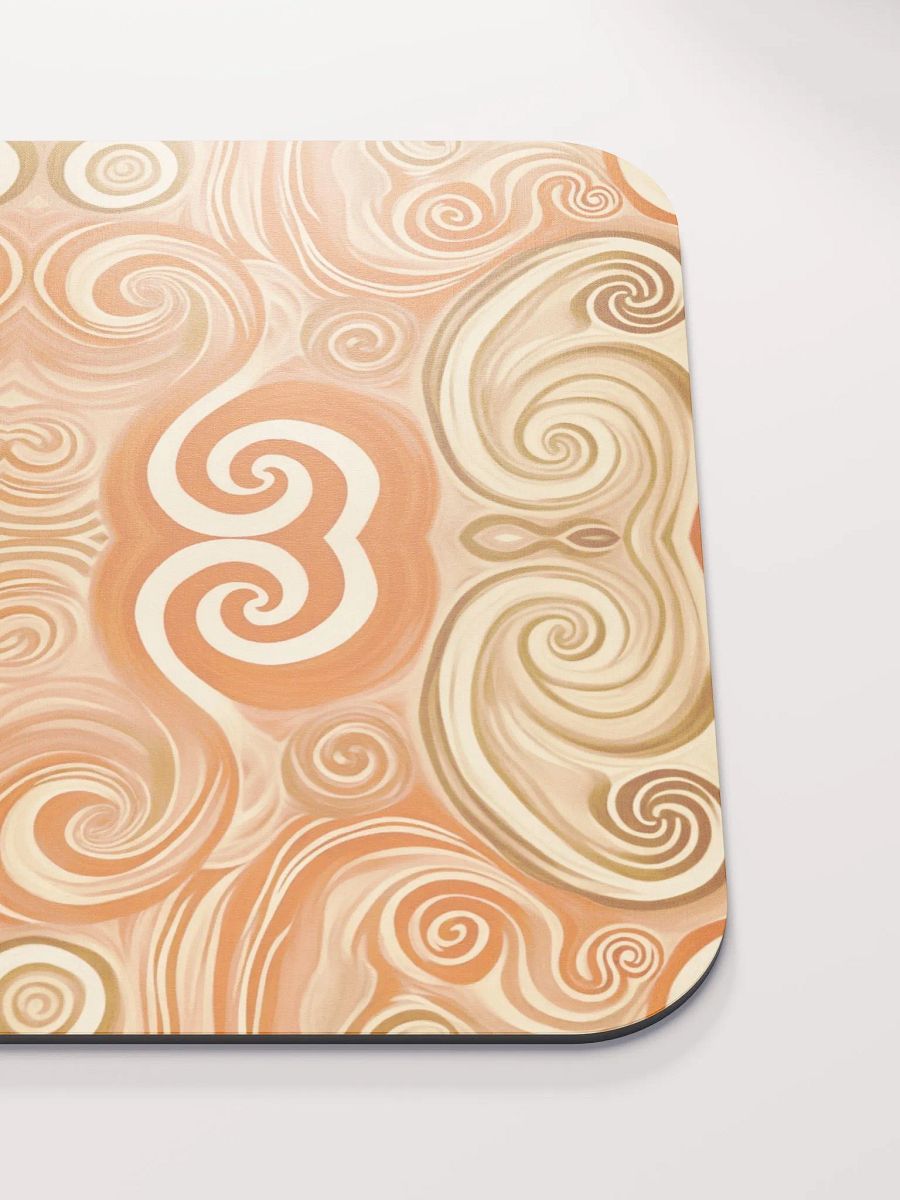 Funky Latte Liquid Tie-Dye Classic Mouse Pad product image (6)