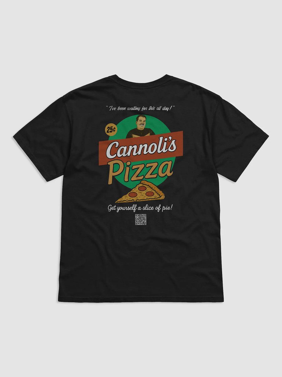 Black Cannoli's Pizza Shirt product image (5)