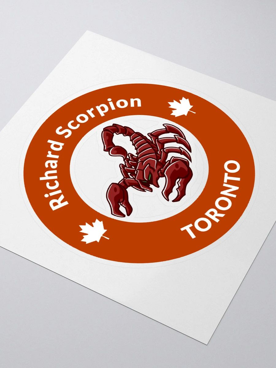 Richard Scorpion's Toronto Sticker product image (3)