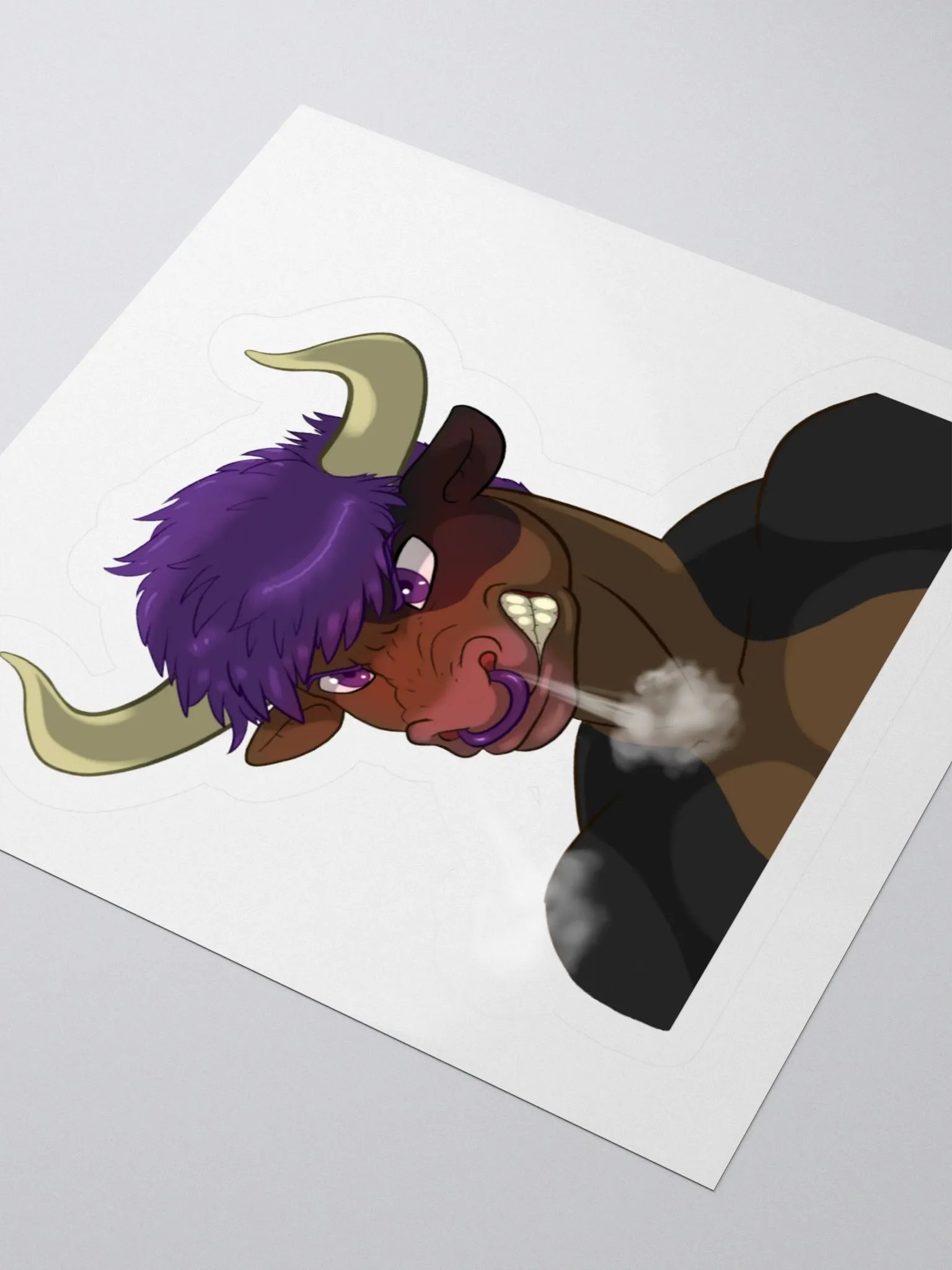 Yuuma Angry Emote Sticker product image (3)