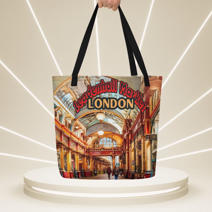 Leadenhall Market London All Over Print Tote product image (4)