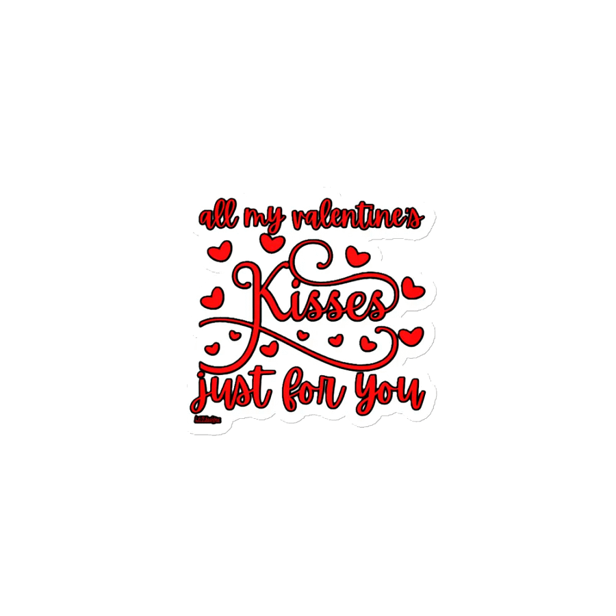 ALL MY VALENTINE'S KISSES JUST FOR YOU product image (1)
