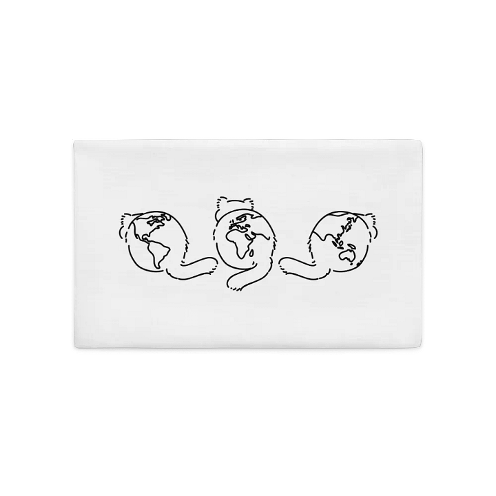 Planet Manul Trio - Pillow Case product image (1)
