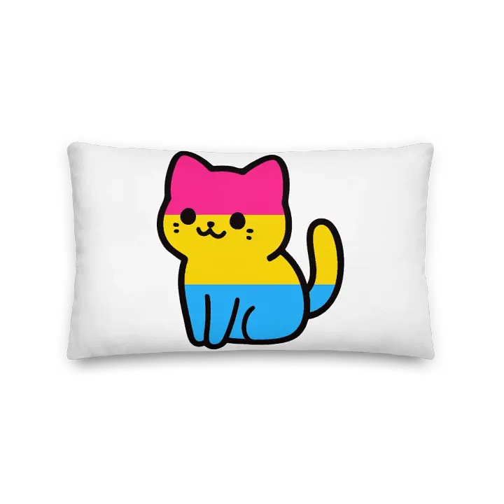 Pansexual Pride Kitty Pillow product image (2)