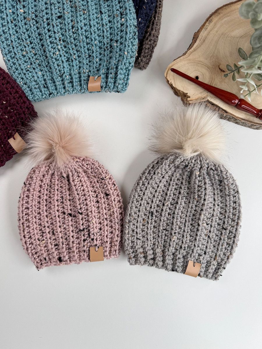 Easy Crochet Hat Pattern PDF Baby to Adult Sizes product image (8)