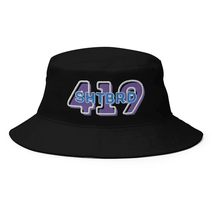 ShtBrd419 Dark Bucket Hat product image (1)