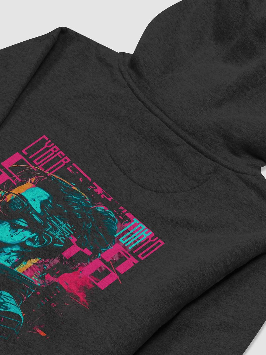 Cool Cyber Fox Graphic Hoodie product image (4)