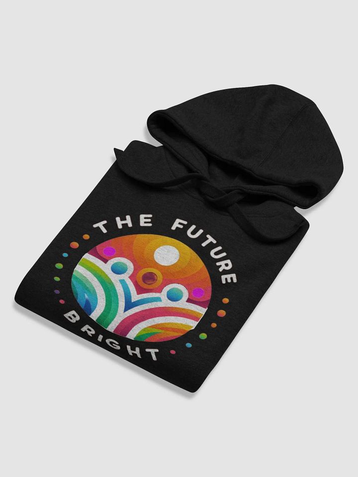 Bright Future Abstract Logo Hoodie product image (1)