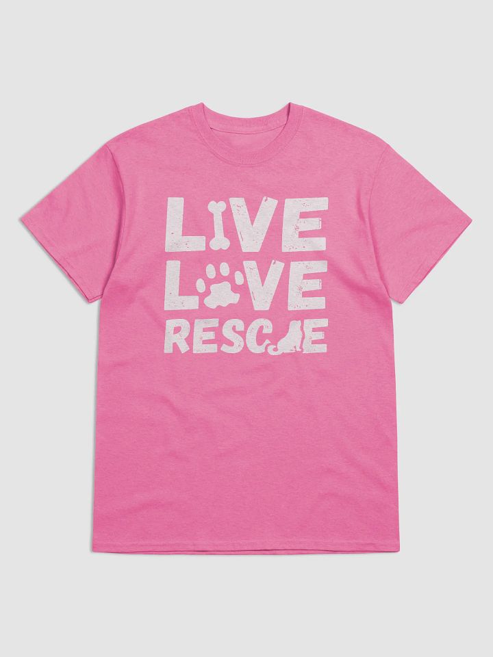 Live love rescue - shirt product image (1)