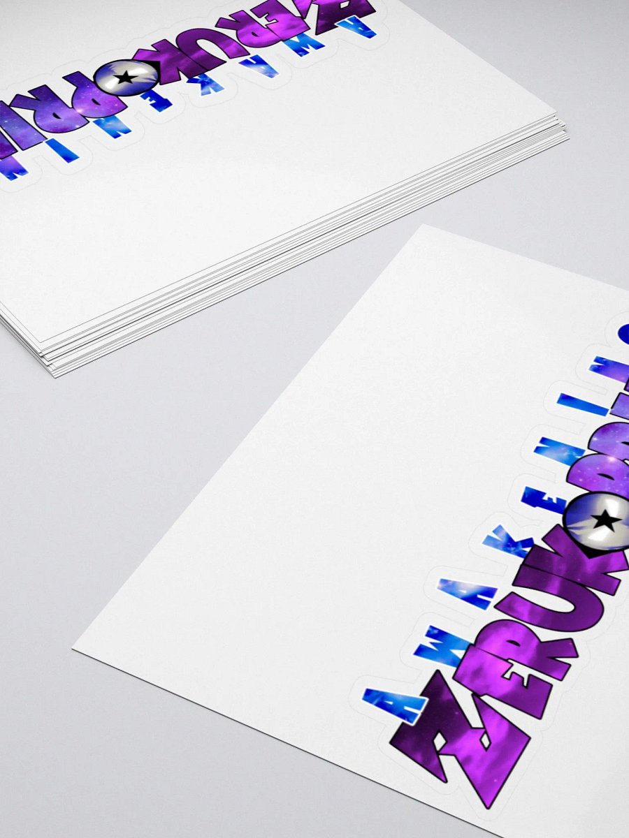 Zeruko Prime Kiss Cut Stickers product image (13)