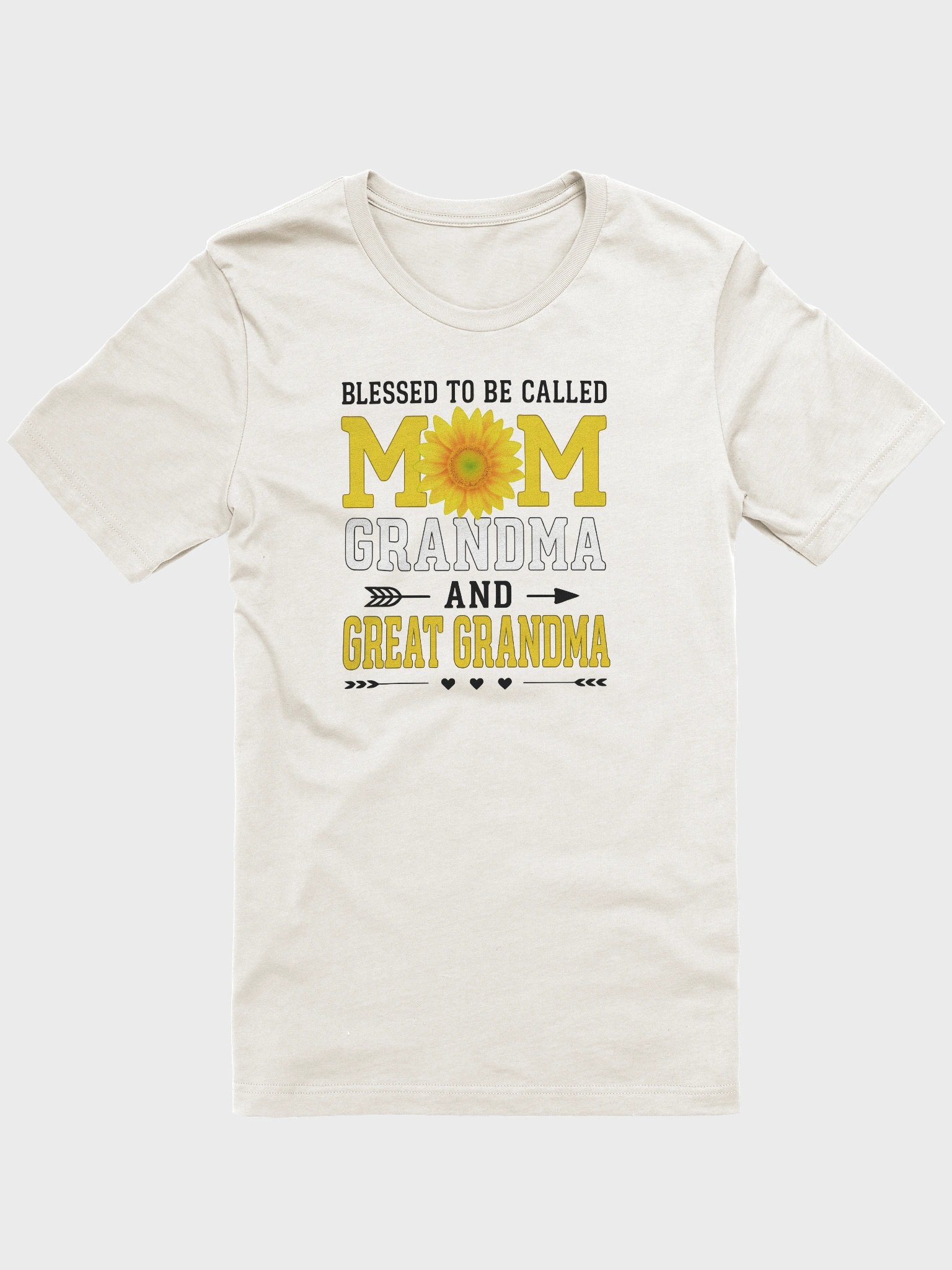 Mom Grandma Great Grandma – Generational Sunflower T-Shirt product image (49)