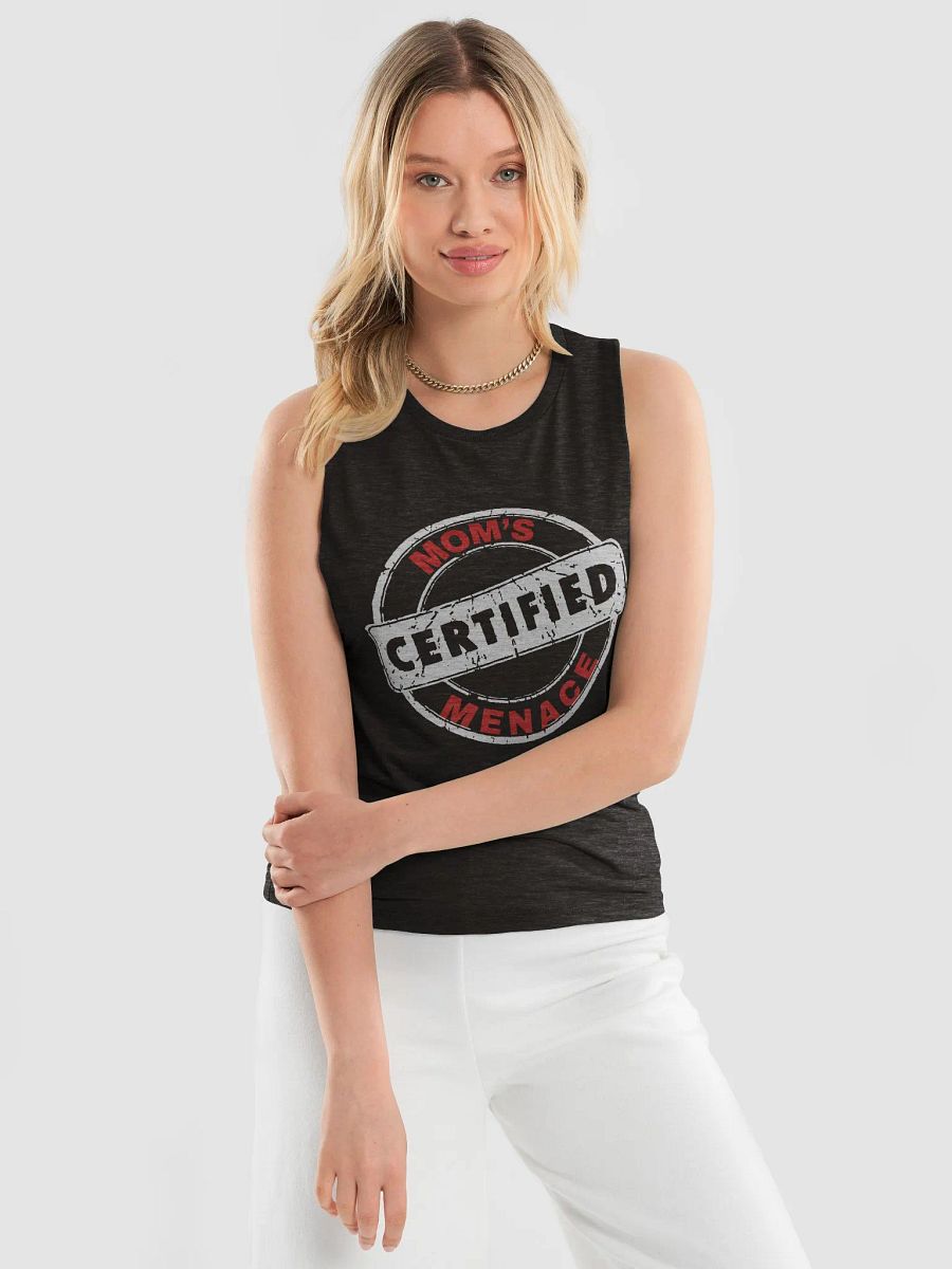 MOM'S CERTIFIED MENACE Stamp Flowy Tank product image (3)