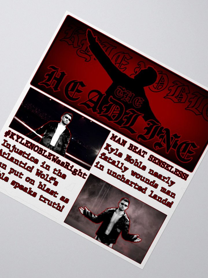 THE HEADLINE sticker product image (3)