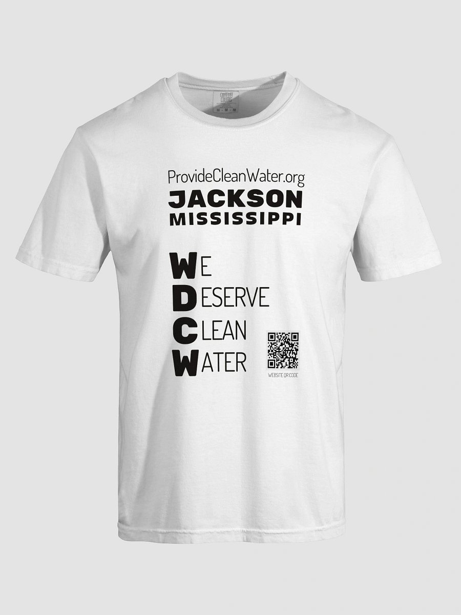 Jackson, MS WDCW White T-Shirt product image (7)