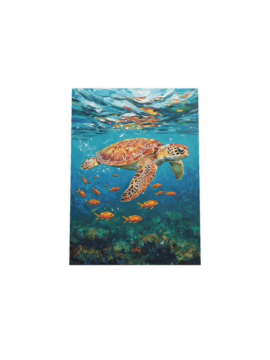 Sea Turtle: Ancient Mariner of the Reef Poster product image (24)