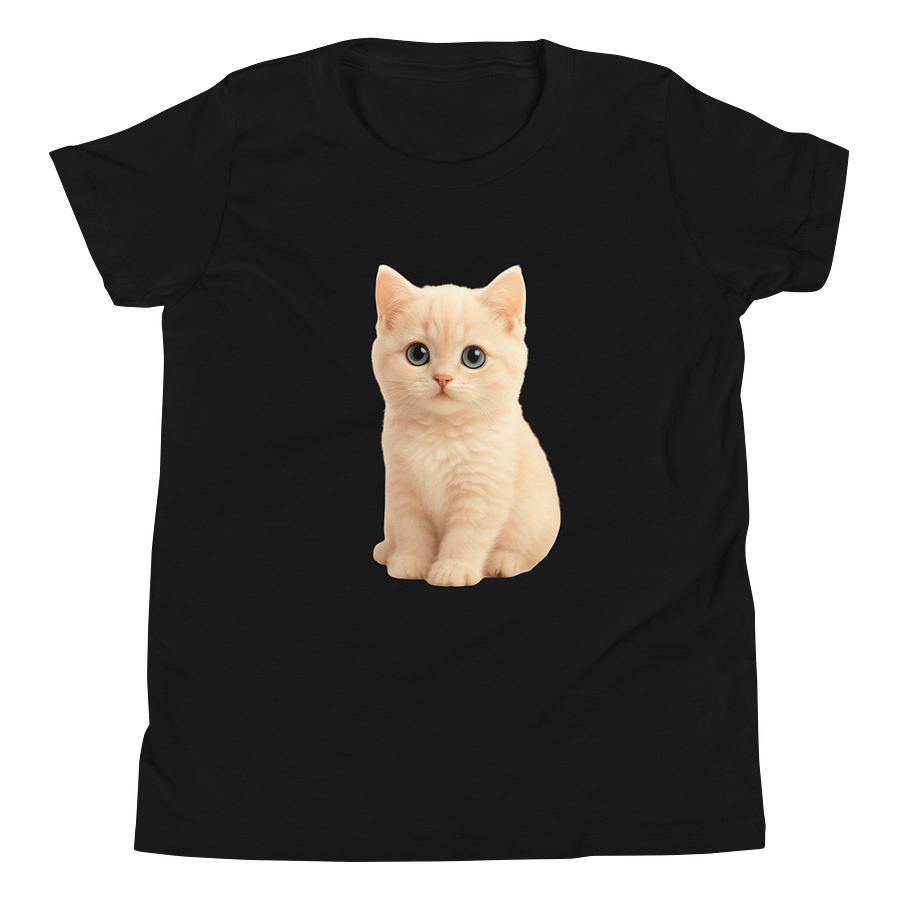 Cute Cat Shirt Black product image (4)