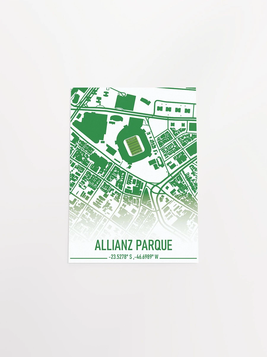 Allianz Parque Map Design Poster product image (17)