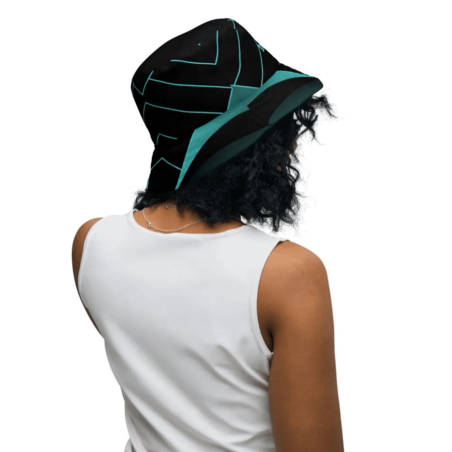 Teal Dreams - Reversible Bucket Hat product image (9)
