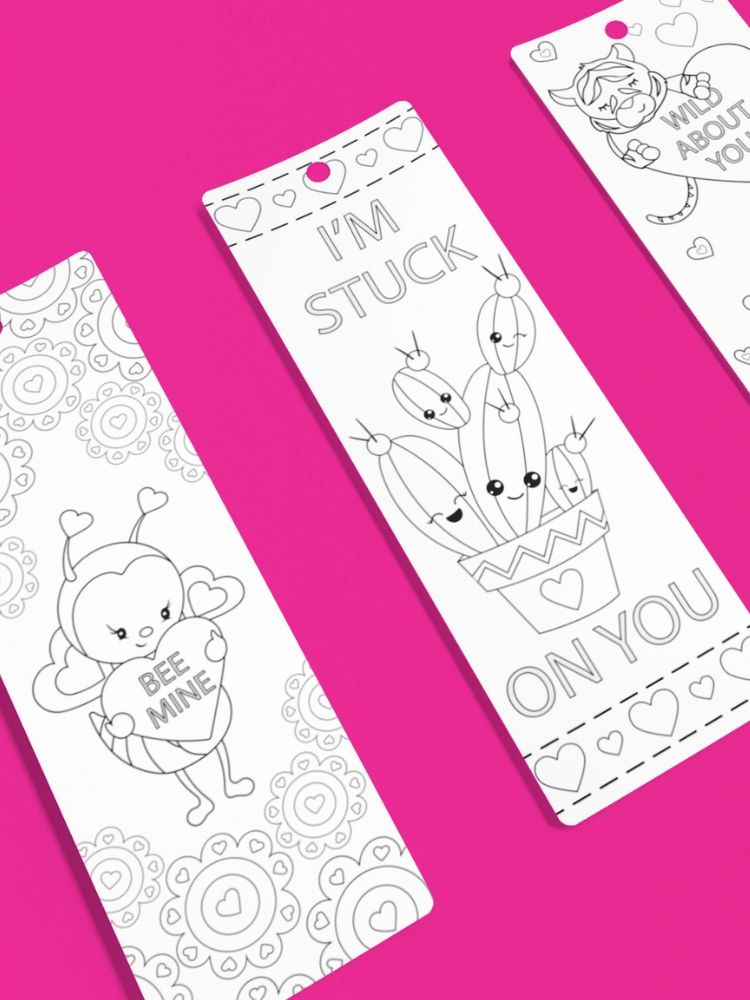 Printable St. Patrick’s Day Coloring Bookmarks - 2