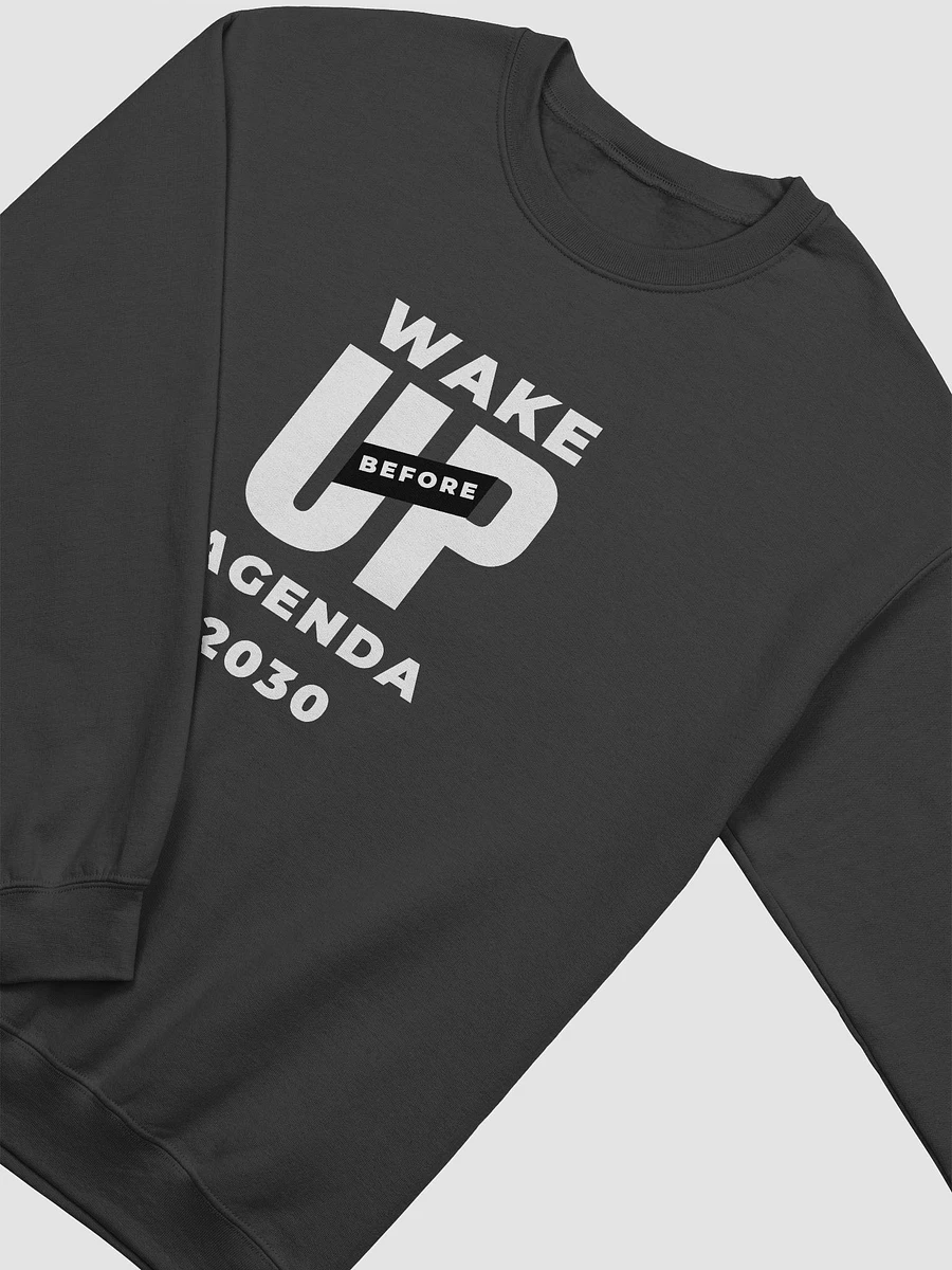 Classic Crewneck Sweatshirt Wake Up Before Agenda 2030 product image (19)