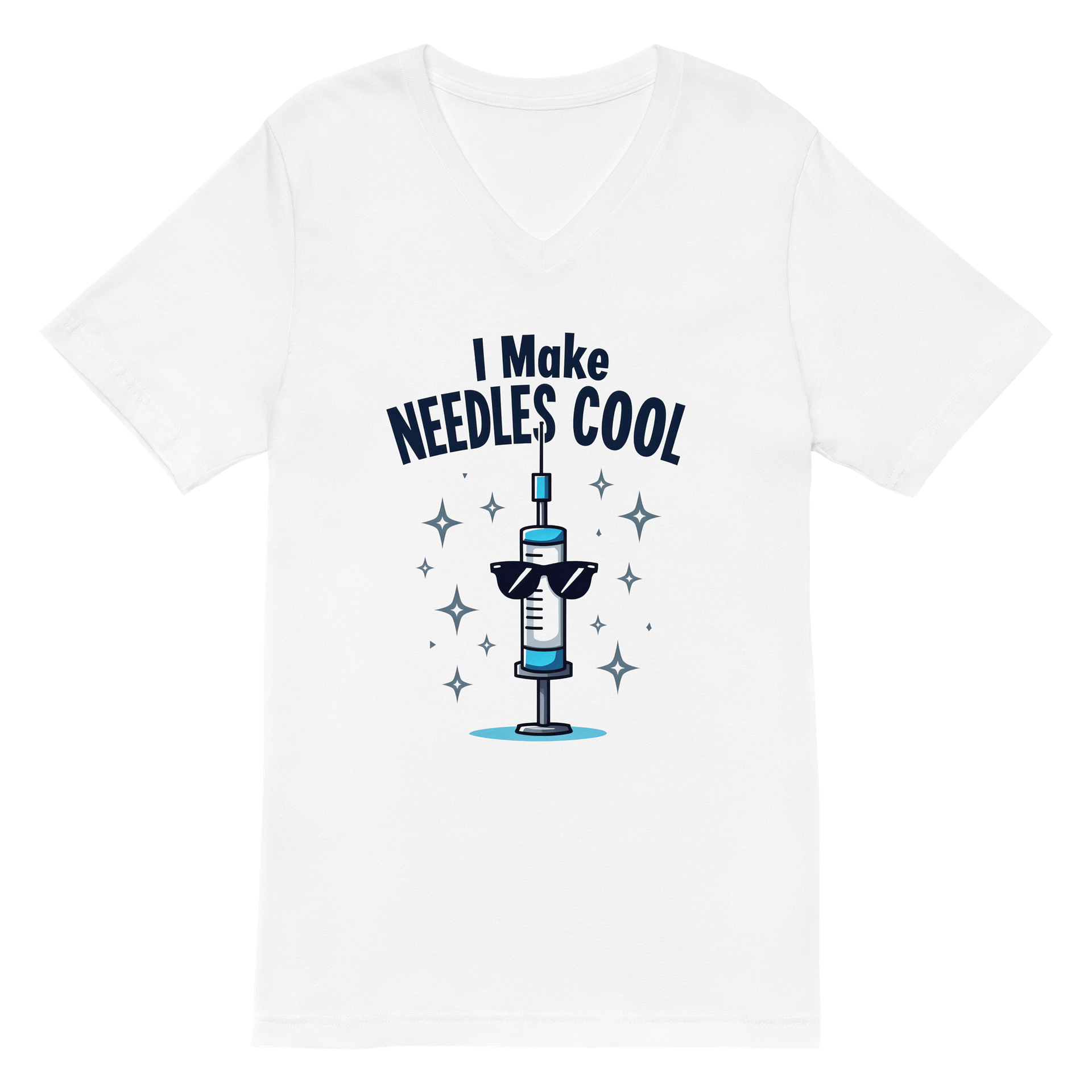 Cool Syringe V-Neck Tee product image (2)