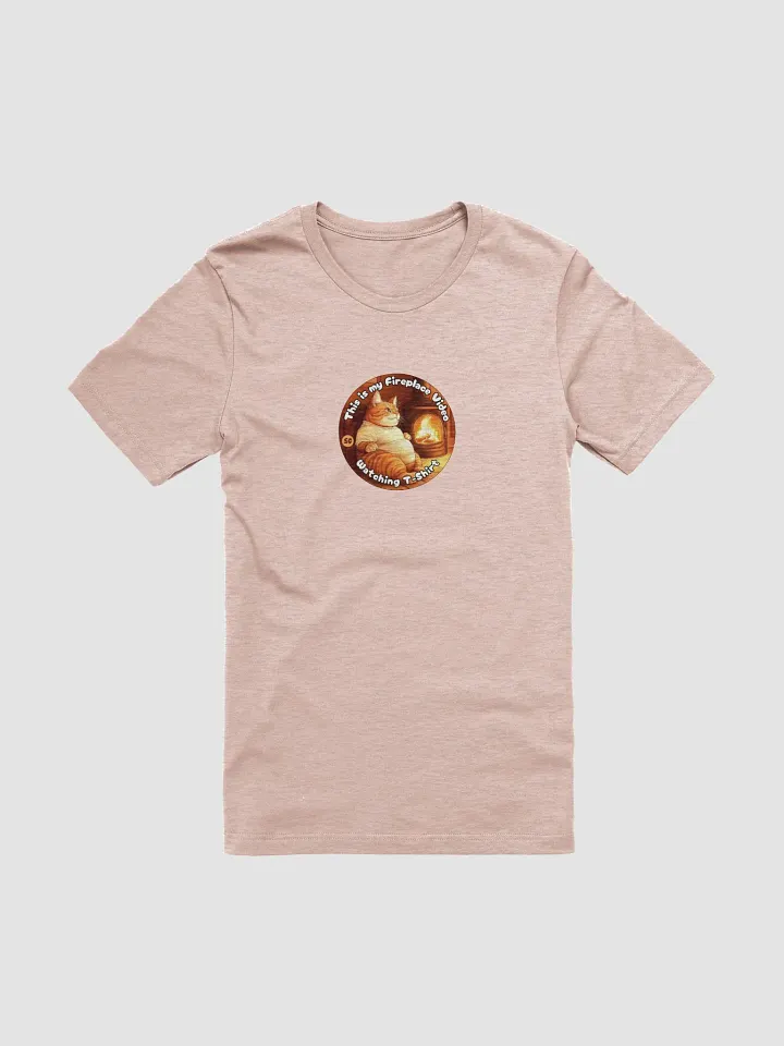 Cozy Cat - This is my Fireplace Video Watching T-Shirt | Tee product image (1)