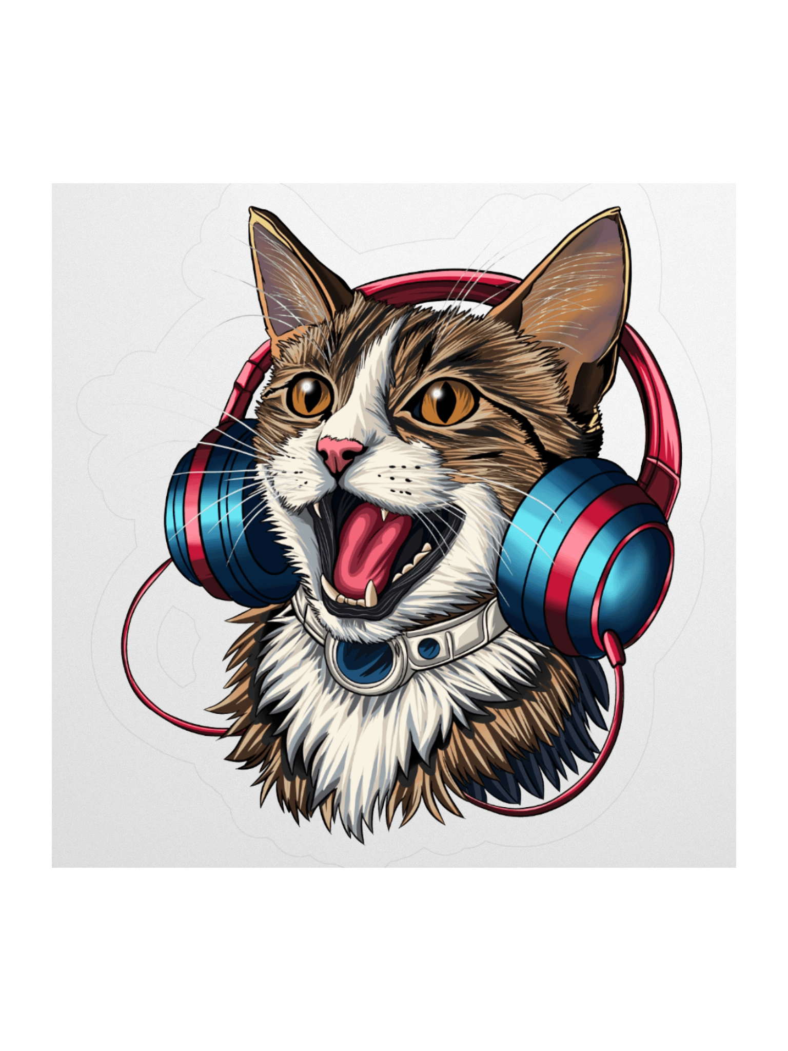 Headphone Hype Sticker product image (1)
