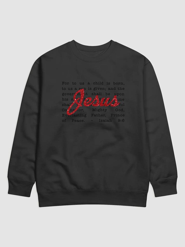 Glittering Jesus Premium Sweatshirt product image (1)