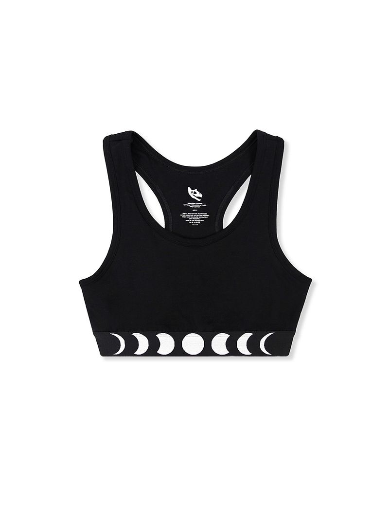 Moon Phase Racerback Bra