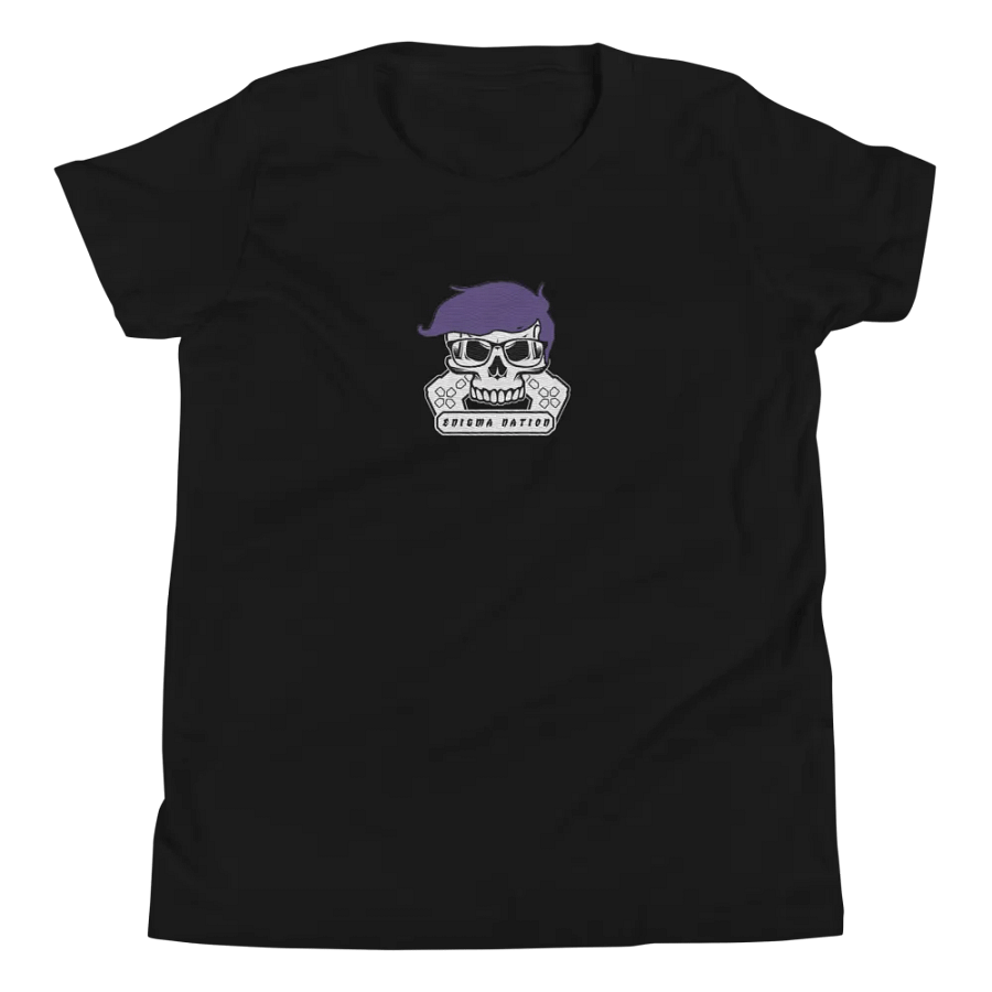 Enigma Nation Bella+Canvas Youth Short Sleeve T-Shirt (EMBRODERED) product image (5)