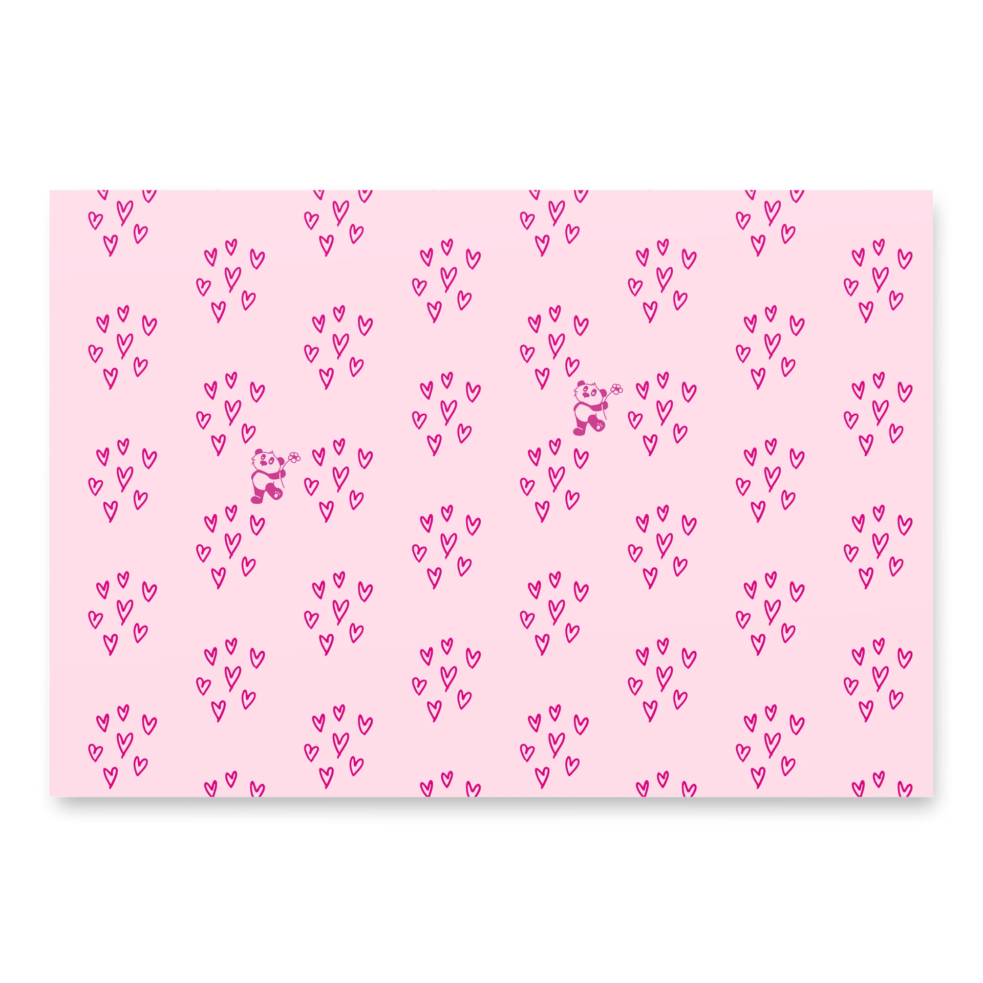 Heart & Bear Wrapping Paper product image (2)
