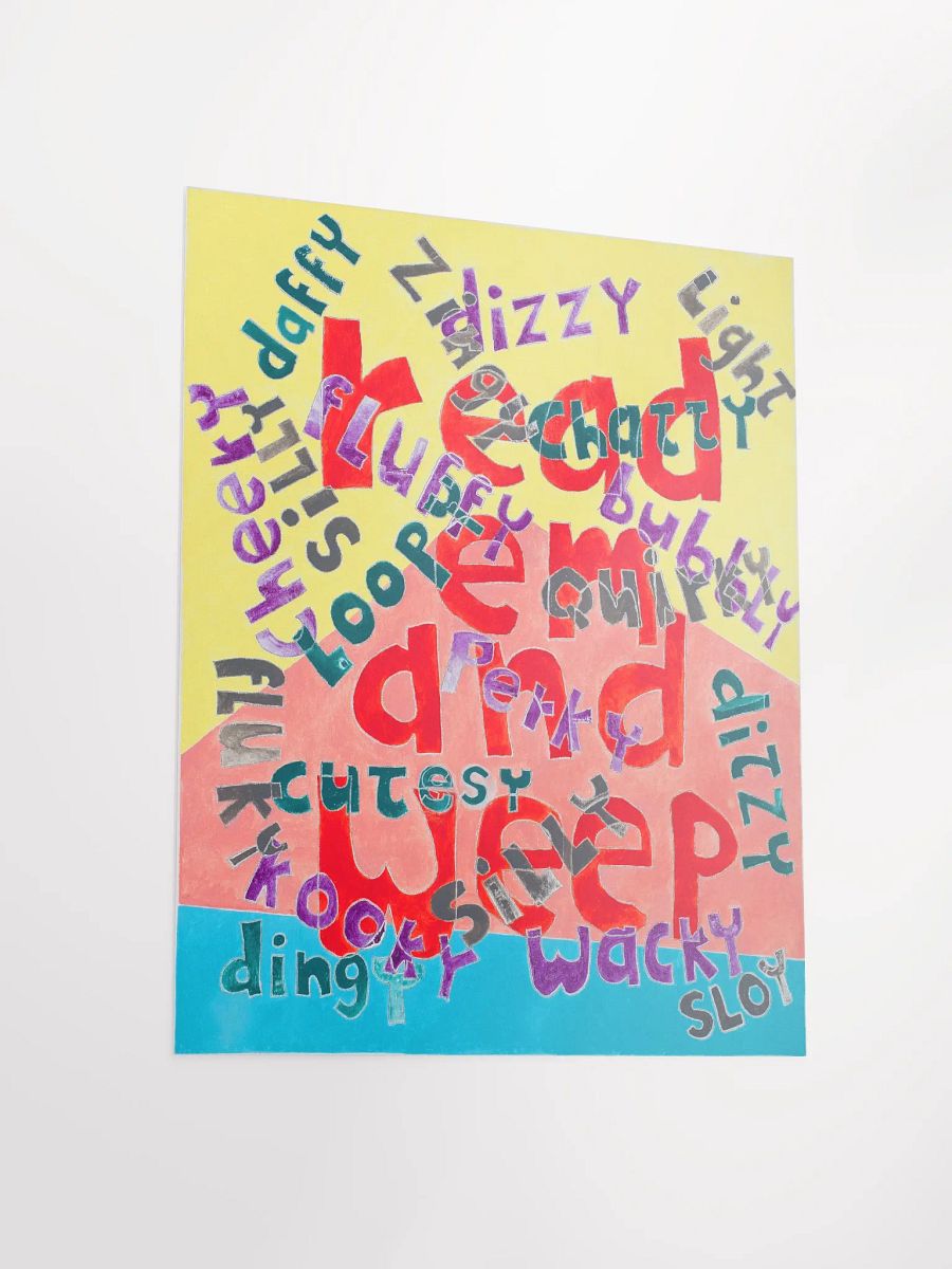 Read Em and Weep Poster product image (4)
