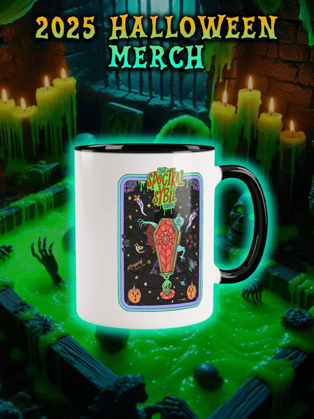 2025 Halloween Haunted Crypt Mug product image (1)