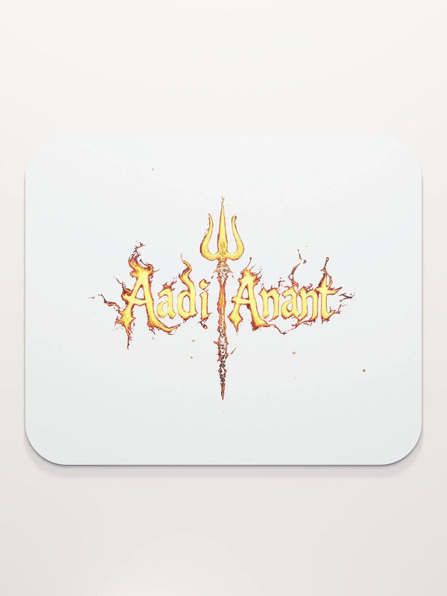 Fiery Trident Classic Mouse Pad product image (4)