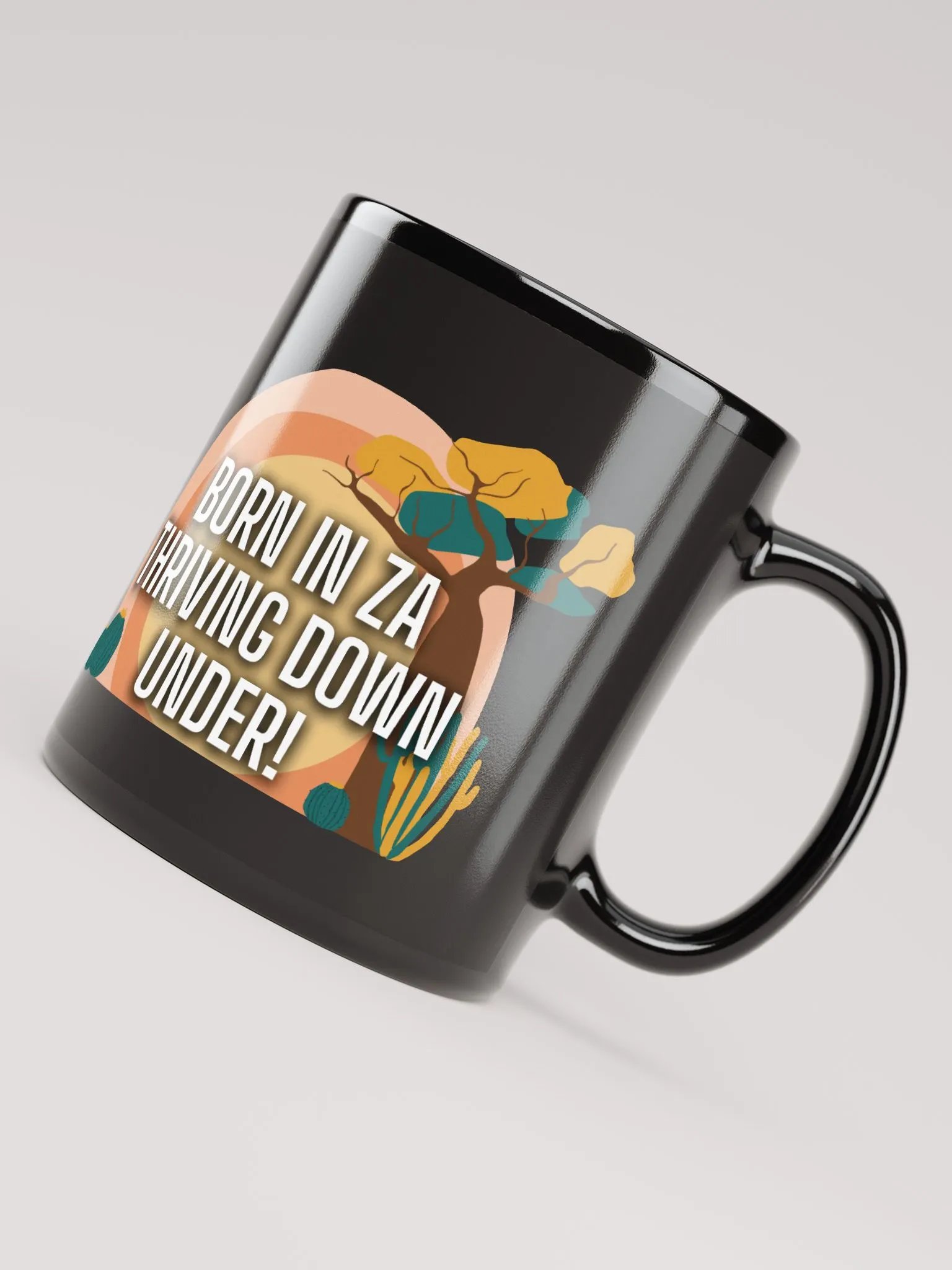 Born in ZA, Thriving Down Under! Mug product image (3)