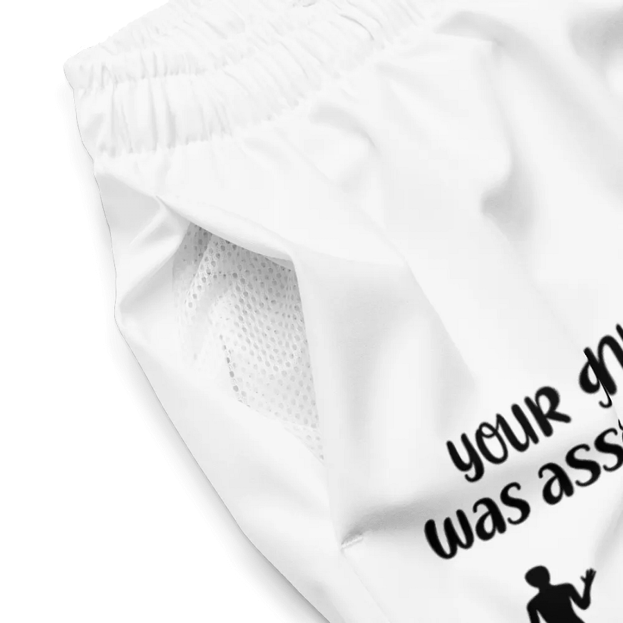 Your Gender Was Assigned by GOD. Midnight Mirage Swim Trunks product image (5)