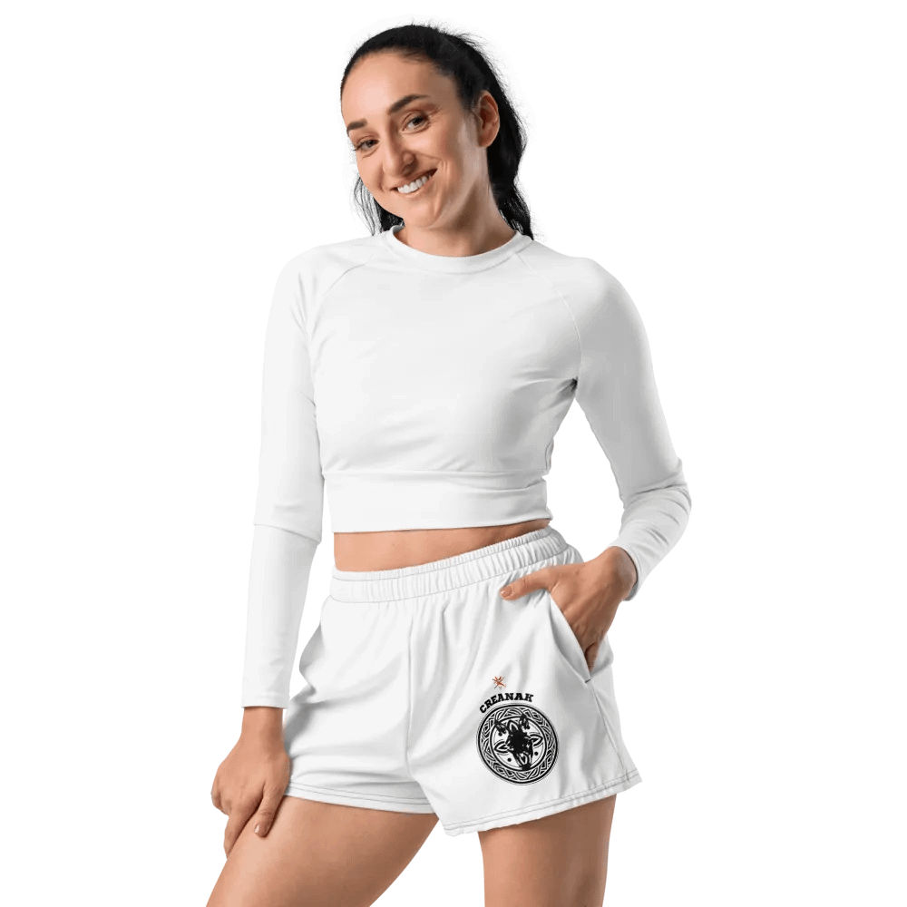 Shield Maiden Donkey Shorts - White product image (11)